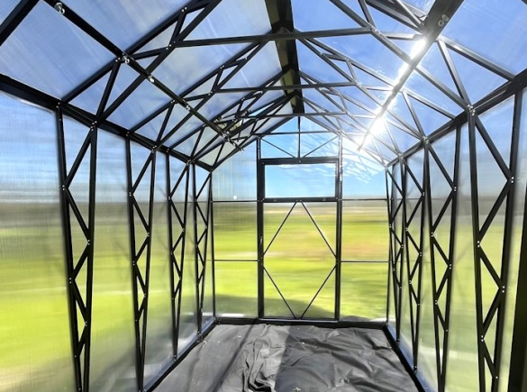 Polykarbonátový skleník LUX 3 m skleník do záhrady